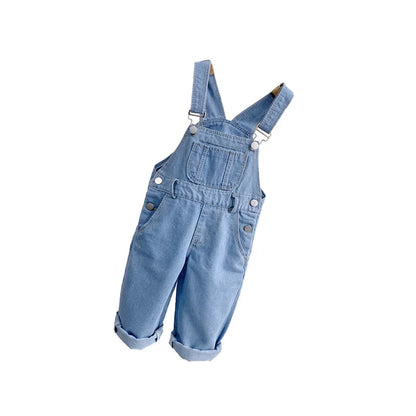 Girls Casual Fashion Jeans Little Girls Spring Toddler Overalls Fall Kids Clothes Pants