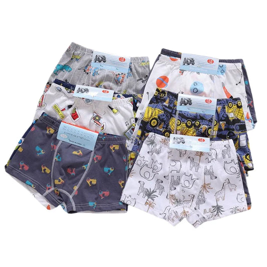 3Pcs/Lot Children Underwear Solid Color Shorts Cotton Boy Boxer Panties Boys Underwear Toddler Underpants