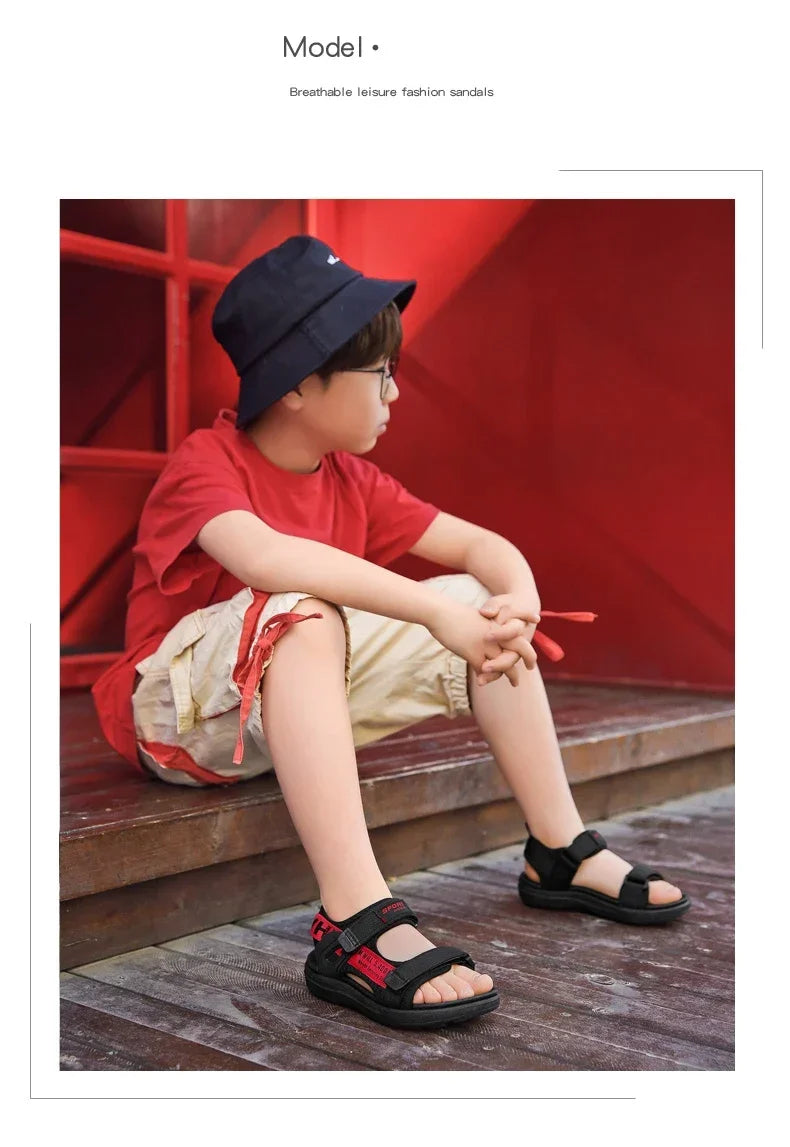 Boy Girls Outdoor Beach Shoes Kids Non-Slip Footwear Sandals Hot Sale Summer Children Sandals Fashion Sneakers