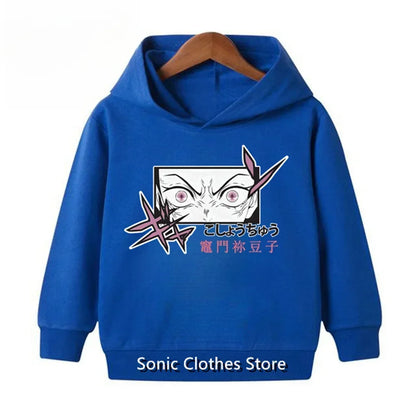 Hot Sale Demon Slayer Anime Hoodie Girls Fashion Manga Streetwear Kawaii Kanroji Mitsuri Sweatshirts Harajuku Comic Boys Clothes