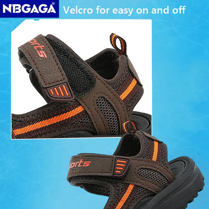 Summer Breathable Sport Sandals for Boys Casual Children Beach Shoes Kids Soft Sole Comfortable Open Toe Sandals