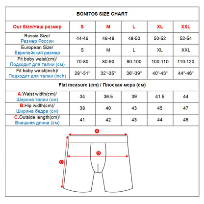 2024 New Style Cotton Boxer Long Leg Underwear For Man Shorts Big Size And Panties Homme Luxury Brand Boxerhomme Underpants