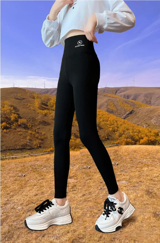 Girls Leggings Summer Breathable Children's Stretch Black Pants Children's Pants For 4-13 Yrs Sports Basic Kids Trousers Outdoor