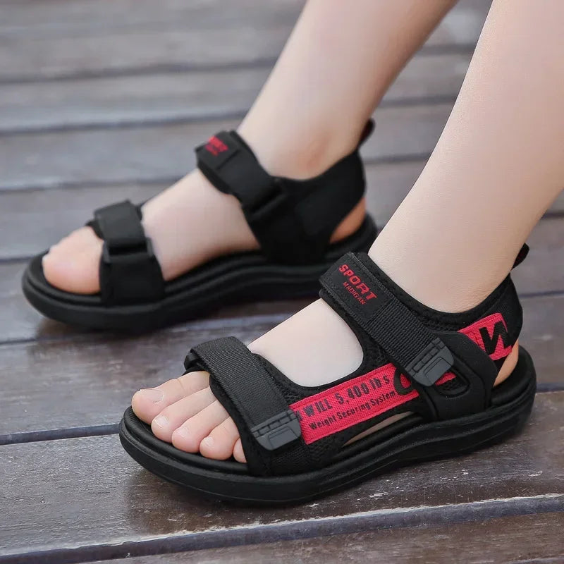 Boy Girls Outdoor Beach Shoes Kids Non-Slip Footwear Sandals Hot Sale Summer Children Sandals Fashion Sneakers