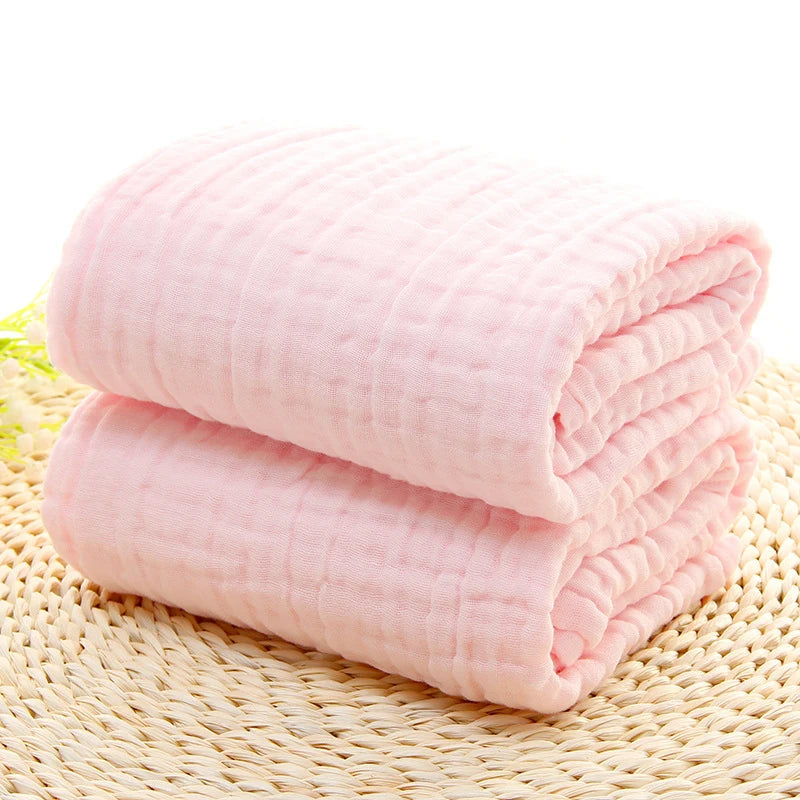 Cotton Bath Towel 6-layer Gauze Super Soft Absorbent Face Towel Washcloth Squares Hand Wipe Bathing Feeding Kids Handkerchief