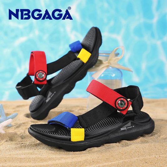 Hot Sale Summer Children Sandals Fashion Sneakers Boy Girls Outdoor Beach Shoes Kids Non-Slip Footwear Sandals