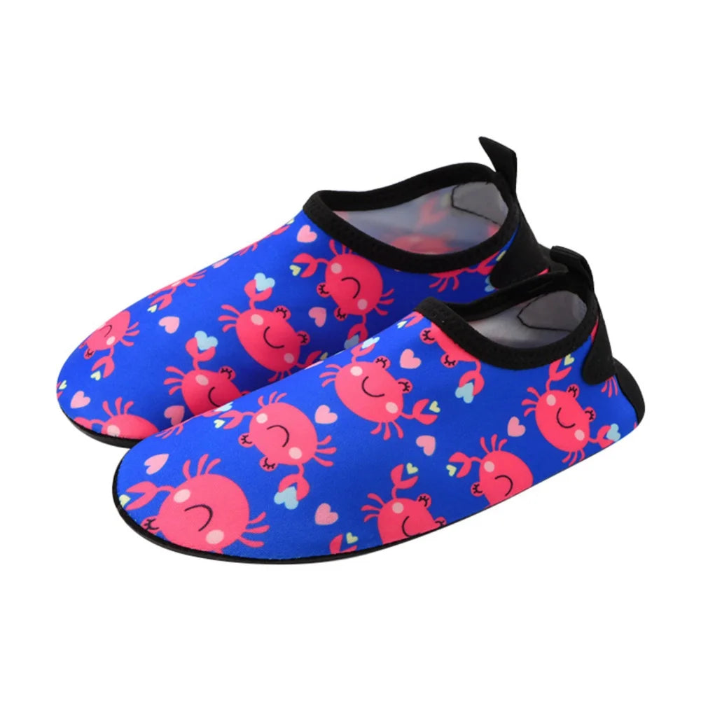 Children Water Beach Shoes Girls Boys Swimming Shoes Quick-Drying Aqua Shoes Soft Floor Indoor Slippers Snorkeling Swim Socks