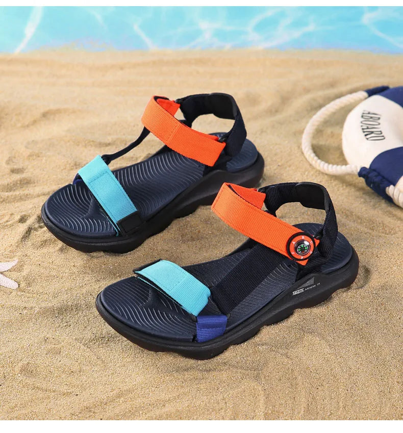 Hot Sale Summer Children Sandals Fashion Sneakers Boy Girls Outdoor Beach Shoes Kids Non-Slip Footwear Sandals