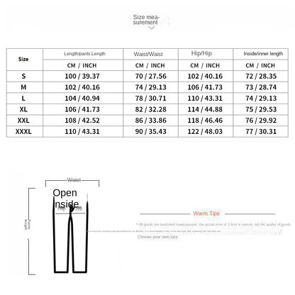 2024Spring American Casual Three-Dimensional Single Pleated Drape Men's Suit Pants Loose Drawstring Track Sweatpants