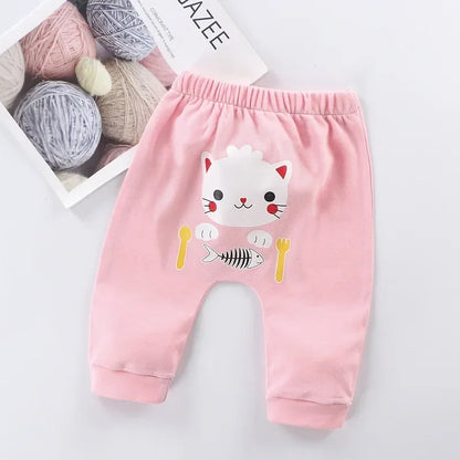 1 Year 2 Year Cotton Baby Pants Spring Autumn Leisure Harem Trousers Baby Boys Little Girls Big PP Pant  Toddler Clothes