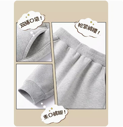 3-14 Years Girls Spring Sport Pants Cotton Comfortable Jogger Pants Children Birthday Present Rabbit Ear Print Trousers