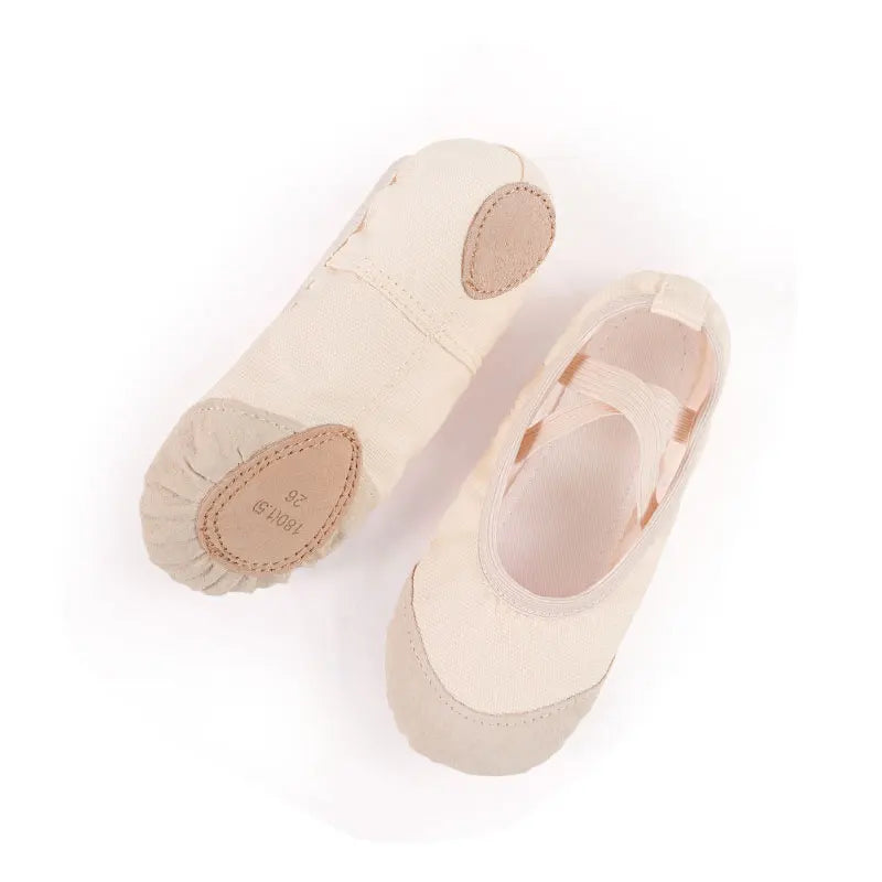 Girls Ballet Shoes For Woman Ballerina Shoes Ballet Flats Women Canvas Soft Sole Dance Slippers Children Practise Dance Shoes