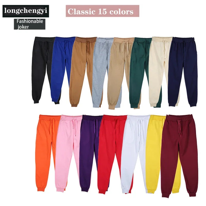 10 Color Autumn New Men/Women Joggers Brand Male Trousers Casual Pants Sweatpants Jogger Casual Fitness Workout sweatpants