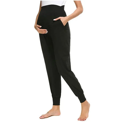 2024 Women's Yoga Sports Pants European and American Women's Pants New Elegant Temperament Tight Fit Maternity Pants