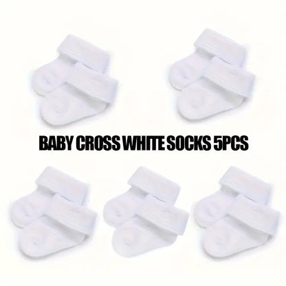 5 Pairs Of Baby Socks For Boys And Girls Cotton Lace Mesh Socks For Newborns Walking Socks For Newborns