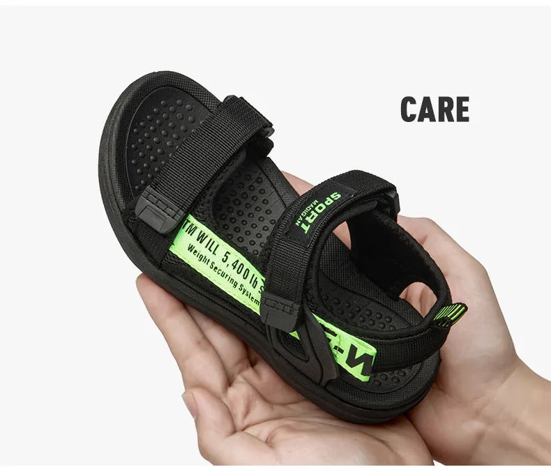 Breathable Sport Sandals Summer Sandals for Boys Casual Beach Shoe Comfortable Soft Sole Kids Fashion Non-slip Sandalias