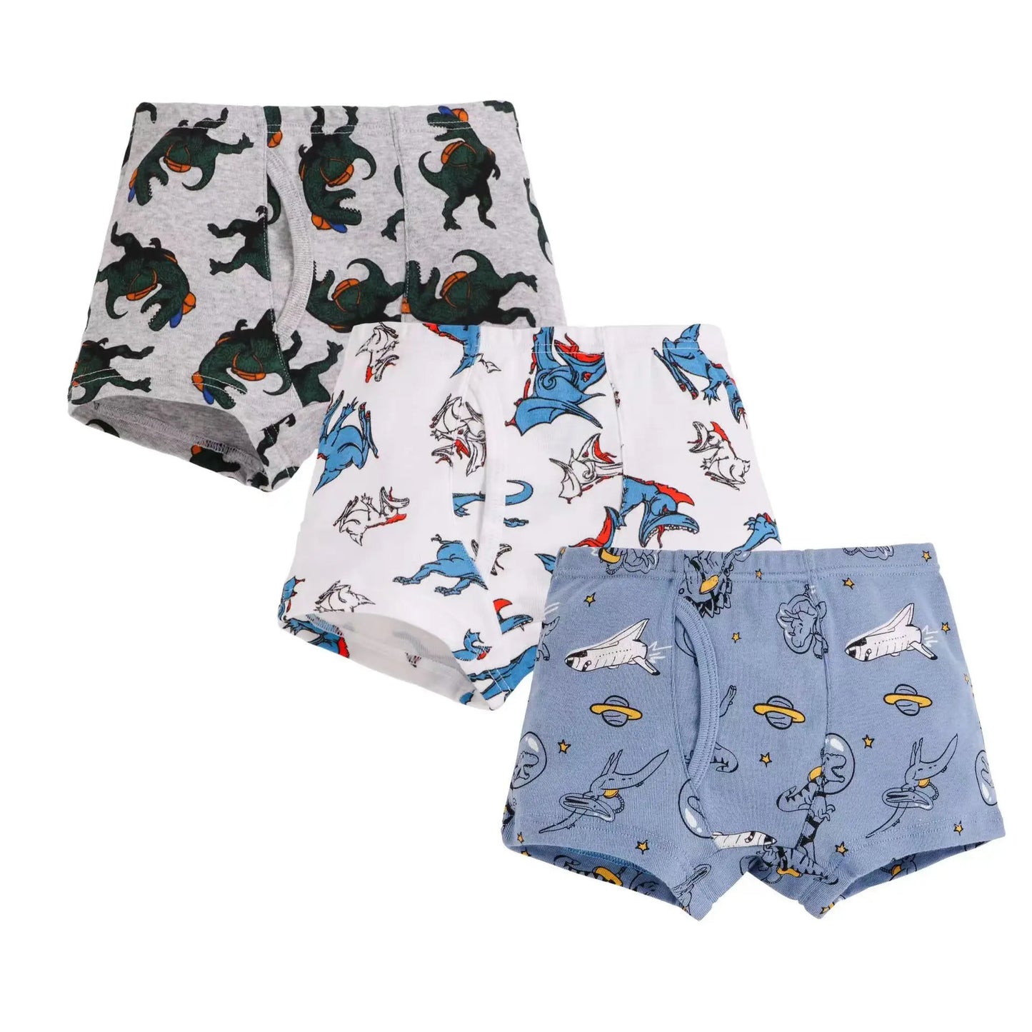 3pcs/set Baby Boys Underwear High quality 100% cotton Panties Kids Short Briefs Children Underpants 2-12Y