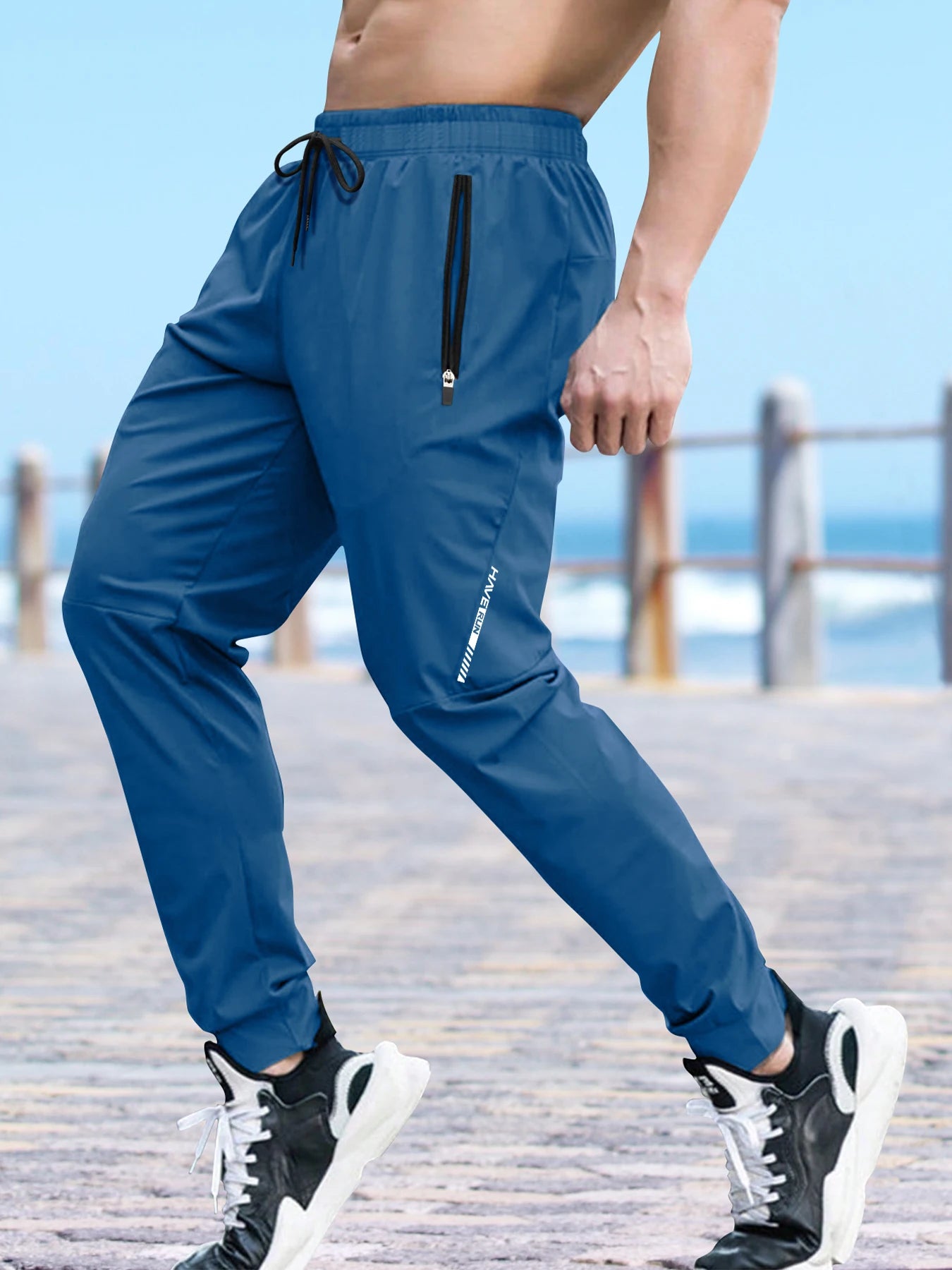 Men's Gym Pants Track Pants Summer Men Clothing Men Fashion Brand Casual Tracksuit for Mens Quick-drying Pants Sweatpants Jogger