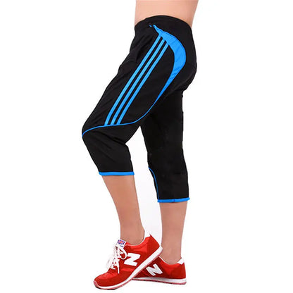 Summer Men Thin Striped Sweatpants Basketball Football Training Joggers Gym Outdoor Hiking Cycling Sports Quick Dry Capris Pants