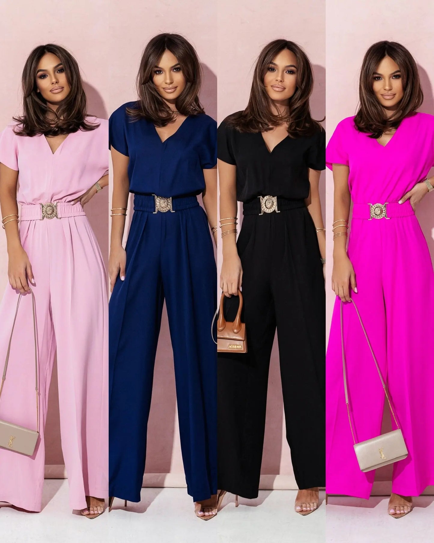 Women's S-2XL size 2024Large inventory of new summer jumpsuits sweet jumpsuit  jumpsuits  jump suits for women