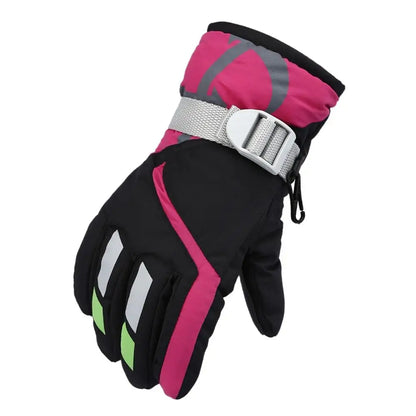 Boy Girls Ski Snowboard Windproof Gloves Children Kids Winter Snow Warm Gloves Waterproof Thicken Keep Warm Winter Must