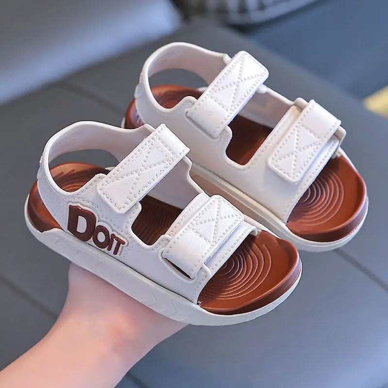 Summer Kids Sandals Baby Boys Shoes Girls Breathable Soft Sole Non-slip Rubber Boys Girls Sandals Toddler Children's Shoes