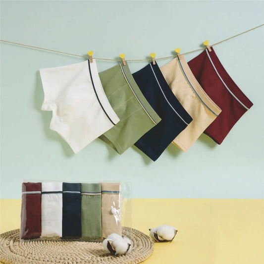 Children's underwear cotton boys  boys and teenagers boxer shorts boxer shorts 5-pack