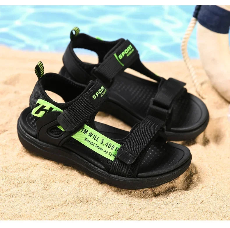 Boy Girls Outdoor Beach Shoes Kids Non-Slip Footwear Sandals Hot Sale Summer Children Sandals Fashion Sneakers