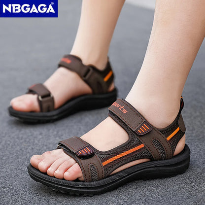 Summer Breathable Sport Sandals for Boys Casual Children Beach Shoes Kids Soft Sole Comfortable Open Toe Sandals