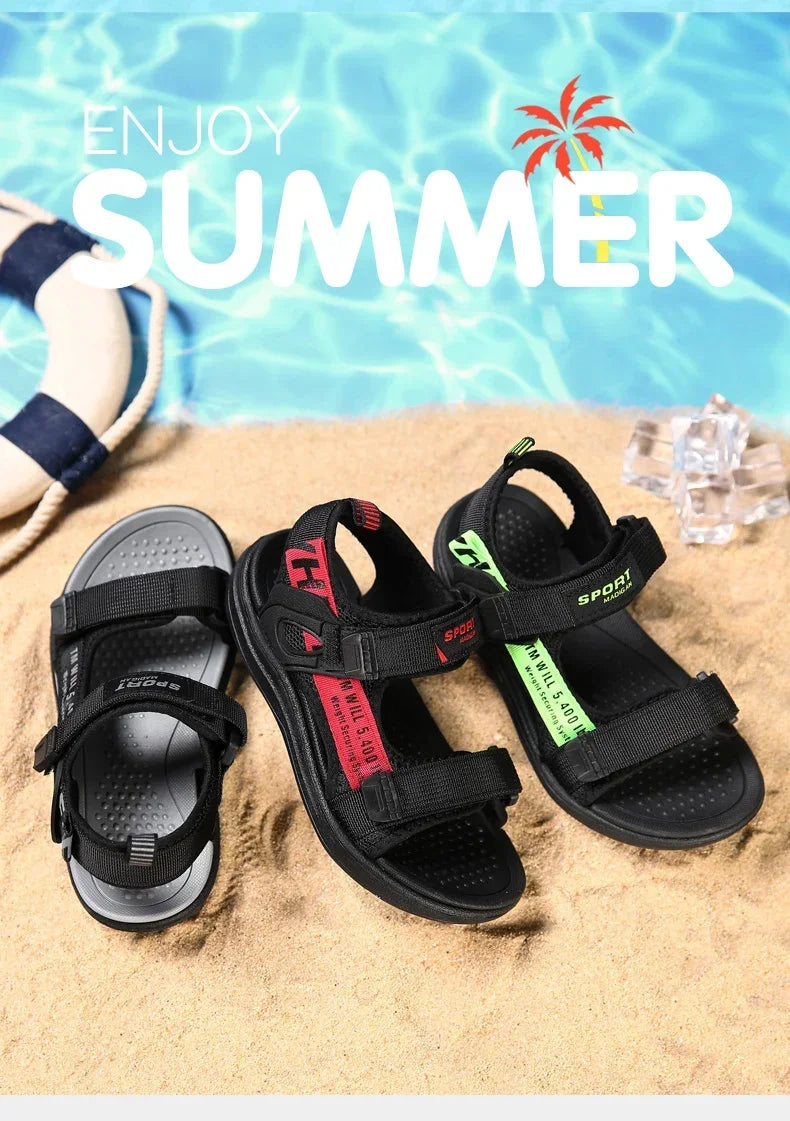 Boy Girls Outdoor Beach Shoes Kids Non-Slip Footwear Sandals Hot Sale Summer Children Sandals Fashion Sneakers