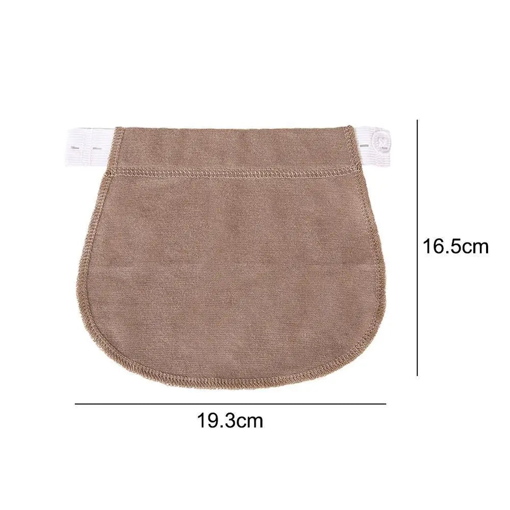 1Pc Women Adjustable Elastic Maternity Pregnancy Waistband Belt Waist Extender Clothing Pants For Pregnant Sewing Accessories