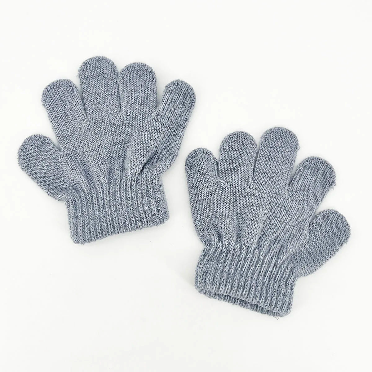 1-3 Year Old Baby Winter Warm Gloves for Toddlers Soft and Comfortable Knitted Mittens for Kids