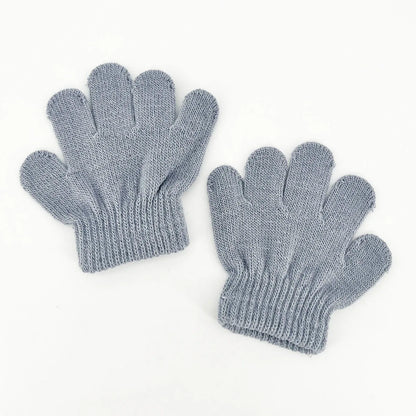 1-3 Year Old Baby Winter Warm Gloves for Toddlers Soft and Comfortable Knitted Mittens for Kids