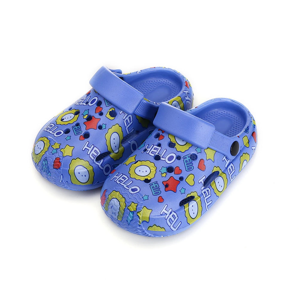 New Children Anti-Slip Slippers Sandal Comfortable Daily Commuting Home Flip Flop Shoes for Boy Girl Summer Print Beach Slippers