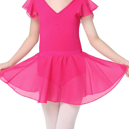 9 Colors Ballet Skirts Girls Dance Skirt White Black Chiffon Skirts Woman Tie Up Mini Short Skirt For Dancing