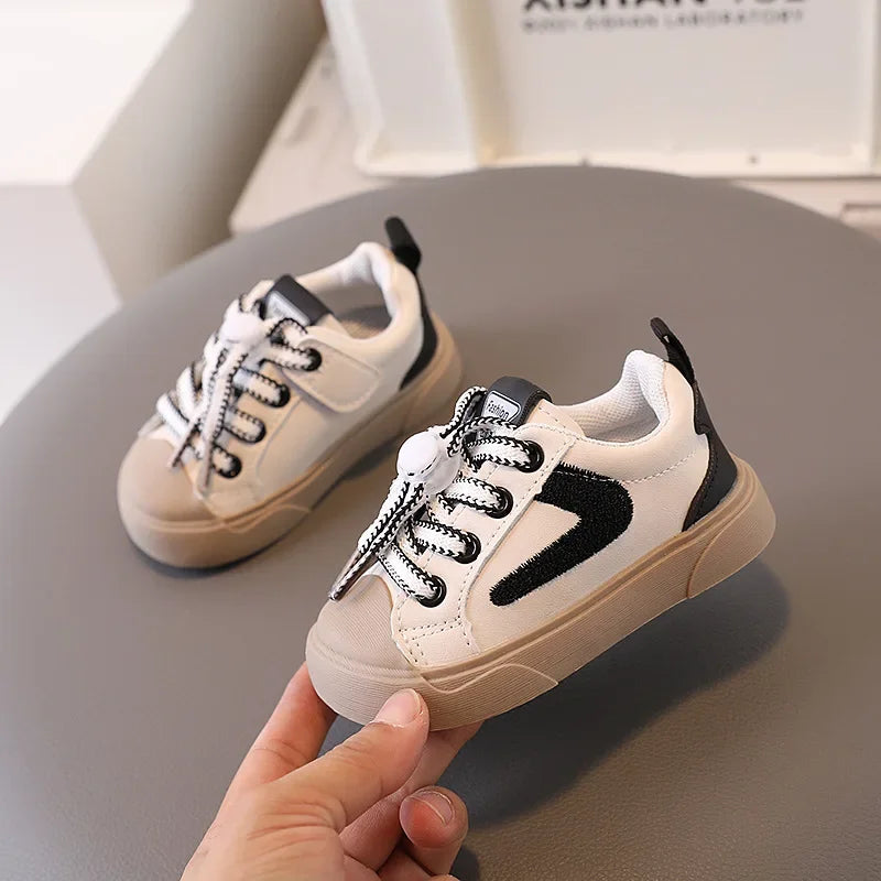 Children's Sneakers Boys Non-slip Casual Shoes Baby Girls Soft Bottom Flats Toddler Breathable Walking Shoes