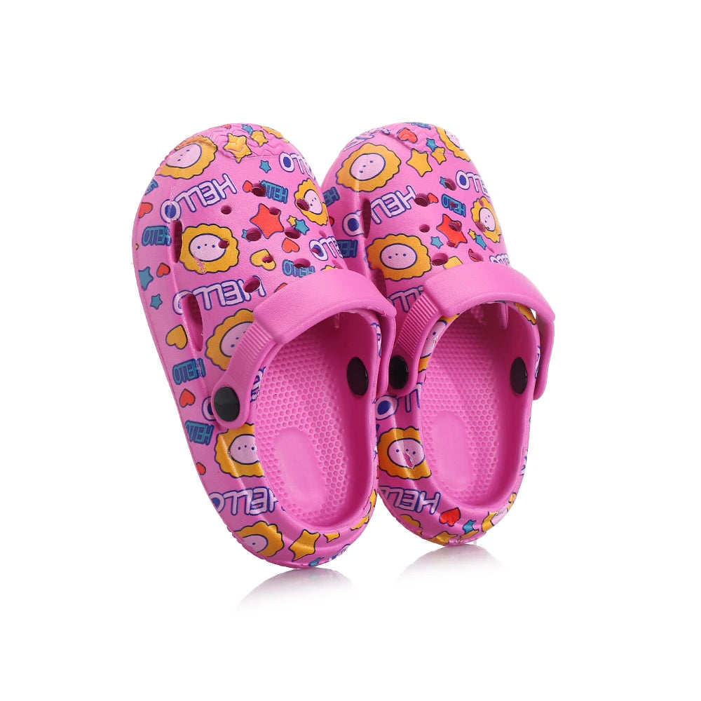 New Children Anti-Slip Slippers Sandal Comfortable Daily Commuting Home Flip Flop Shoes for Boy Girl Summer Print Beach Slippers