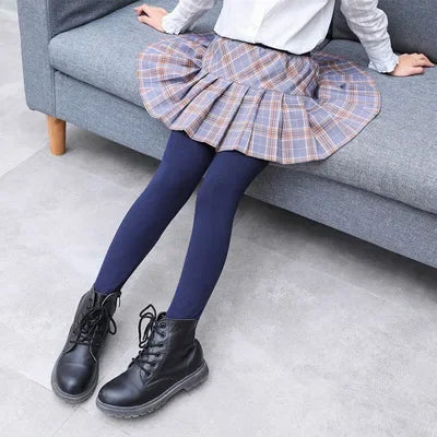 Girls Skirts Pants For Spring Autumn Pantskirt Kids Mesh Leggings Girl Culottes Teenagers Kids Dance Pants Skirt Trousers