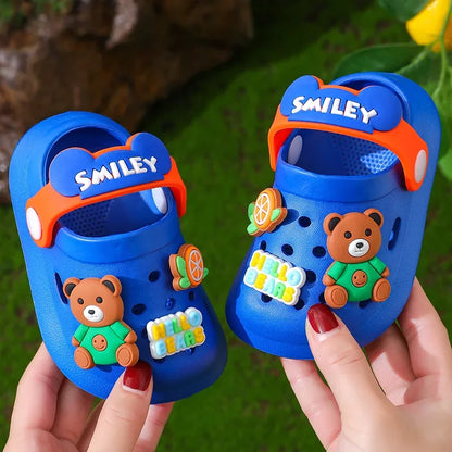 Cute Cartoon Children Slippers Breathable and Anti-slip EVA Soft Bottom for Boys and Girls Slippers Kids Shoes