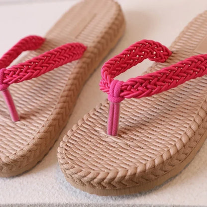 Children Girls Slippers 2024 Summer New Fashion Comfortable Soft Sole Holiday Style Flip Flop Non-slip Versatile Beach Shoes