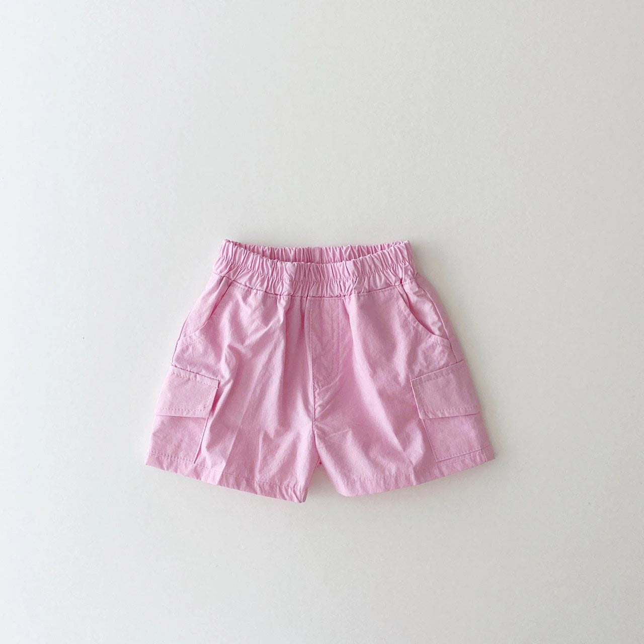 2024 Summer Korean Style Clothes Girl Kid Boys Shorts Macaron Color Baby Girl Shorts Cotton Linen Short Pants Bloomers 6Month-3Y