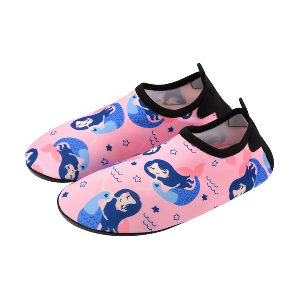 Children Water Beach Shoes Girls Boys Swimming Shoes Quick-Drying Aqua Shoes Soft Floor Indoor Slippers Snorkeling Swim Socks