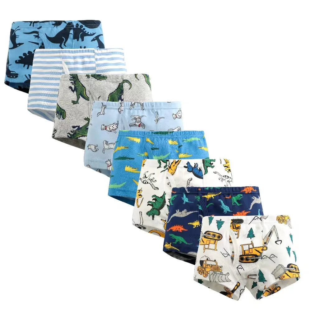 3pcs/set Baby Boys Underwear High quality 100% cotton Panties Kids Short Briefs Children Underpants 2-12Y