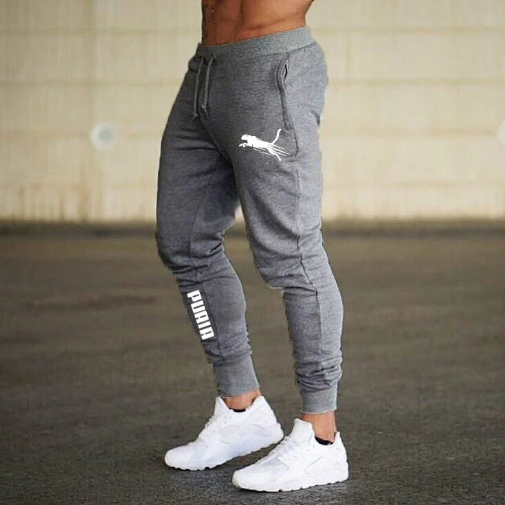 2024New Men Sweatpants Autumn Winter Print Fleece Warm Jogging Pants Male Outdoor Tracksuits Harajuku Streetwear Casual Trousers