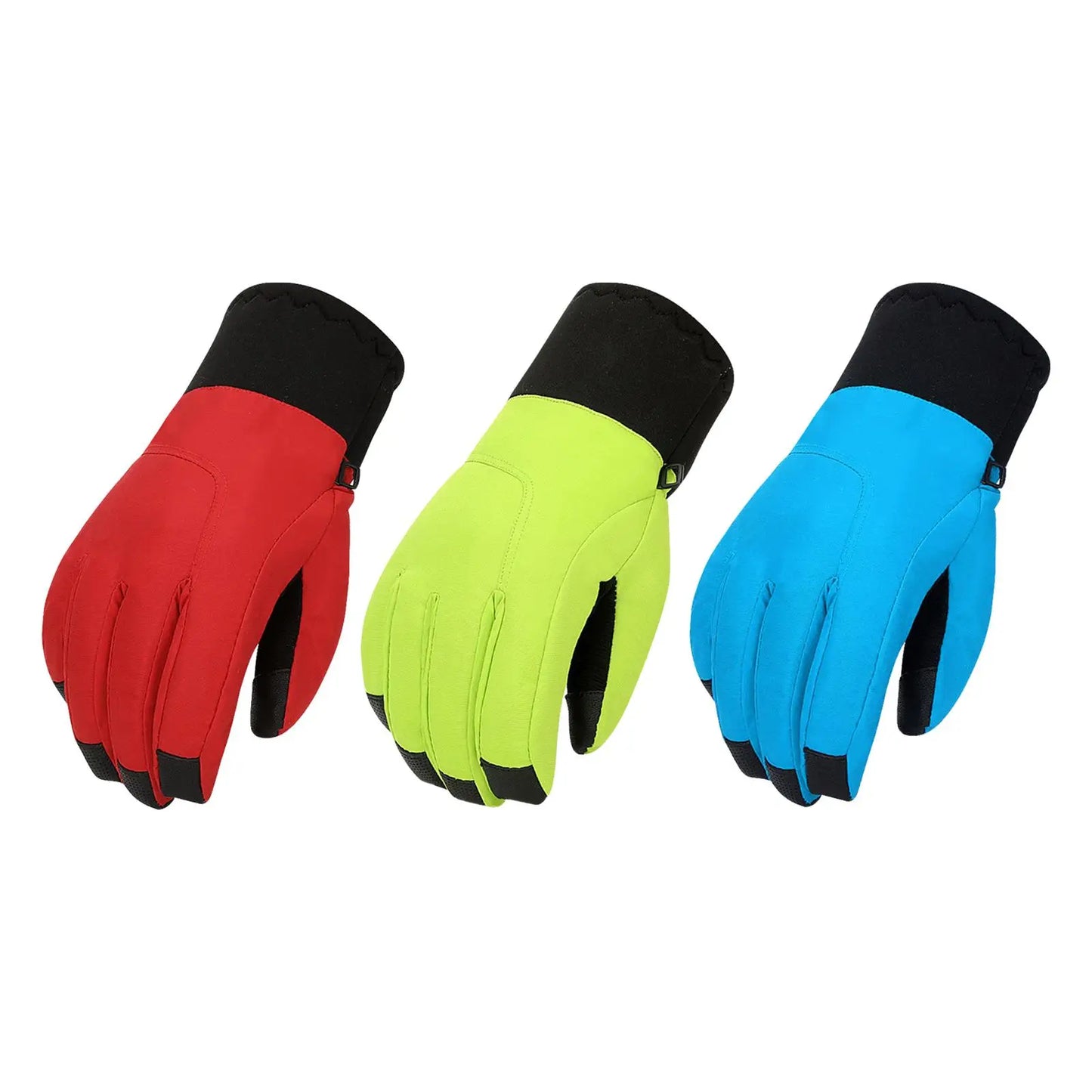 Winter Gloves Windproof Touchscreen Texting Typing Water Resistant Soft Thermal Ski Gloves for Child Men Women Kids Bike Cycling