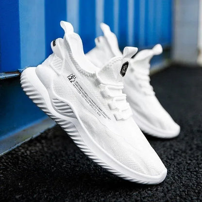 2024 New Style Breathable Korean Version Casual Sneakers for Men, Trendy Mesh Sports Shoes Male