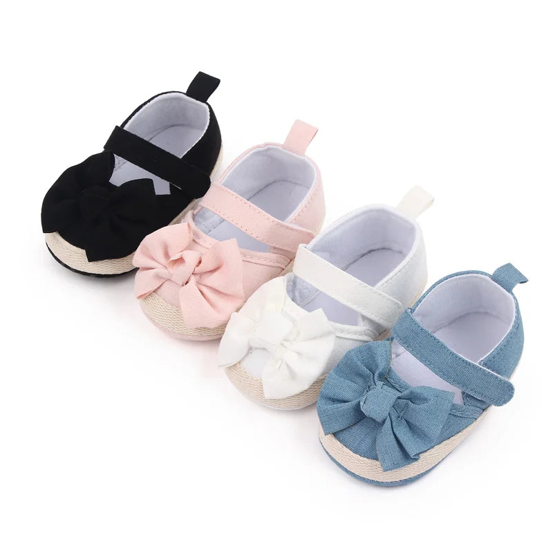 Baby Girl Princess Shoes Soft Cotton High Quality Multiplr Choices for Newborn Baby Girls 0-12 Months 2023 Baby New Fashion