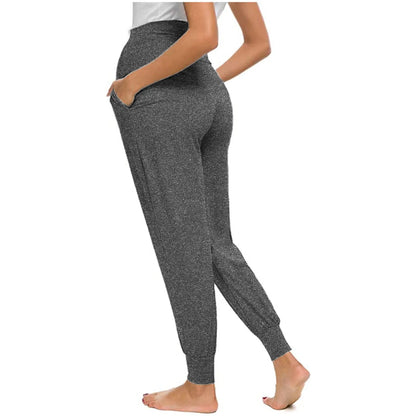 Women's European and American maternity pants, maternity pants, casual home sports pants