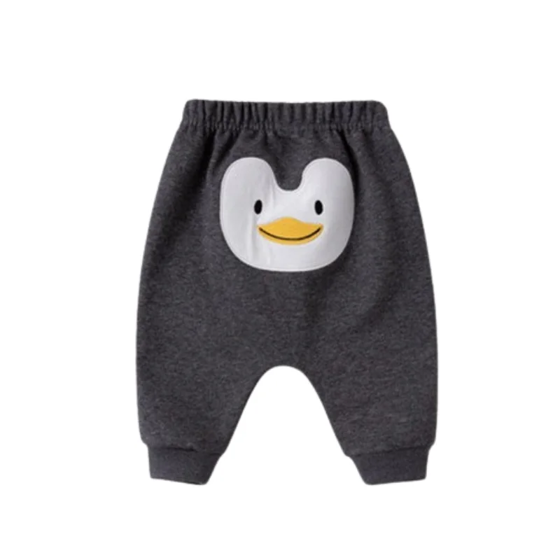 Baby Pants Spring Autumn Cute Cartoon Harem Pants Boys Girls Loose Casual Pants Infant Fashionable Versatile Pants