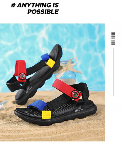 Hot Sale Summer Children Sandals Fashion Sneakers Boy Girls Outdoor Beach Shoes Kids Non-Slip Footwear Sandals